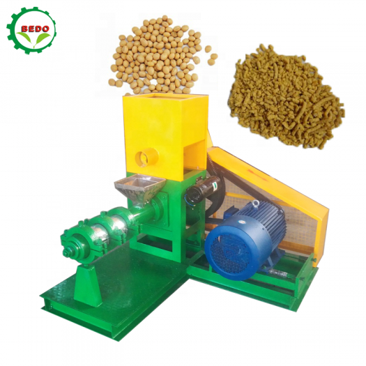 Soyabean Extruder Animal Feed Processing Machines Soya Extruder Corn Puff Extruder Manufacturer In India